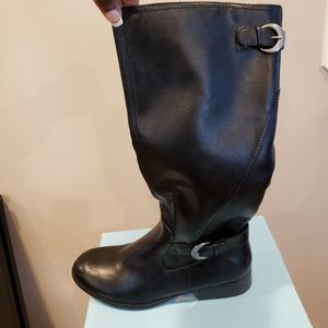 New Life Stride Black Boots Size 10
